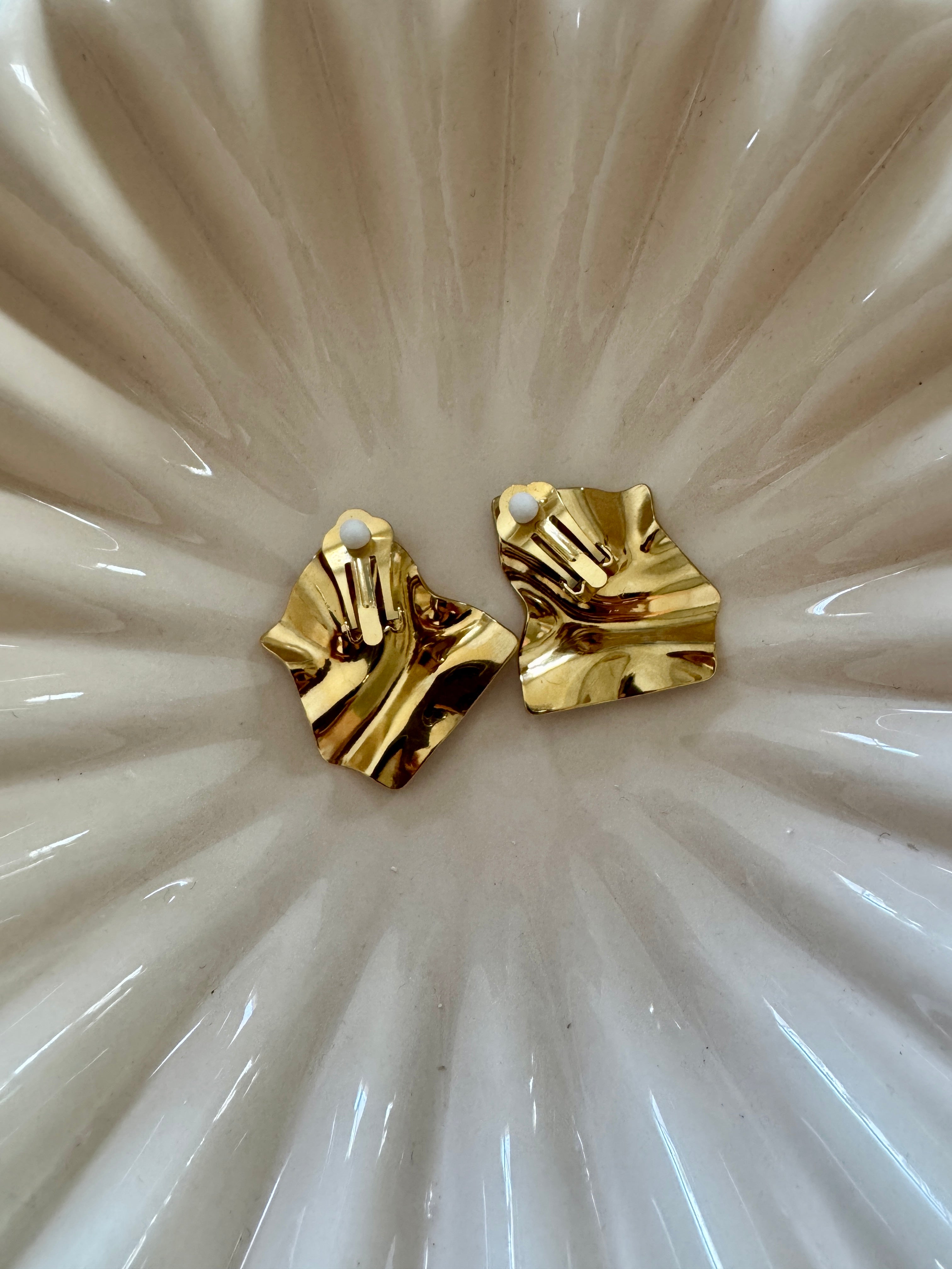 Boucles d’oreilles à pinces « Acapulco »