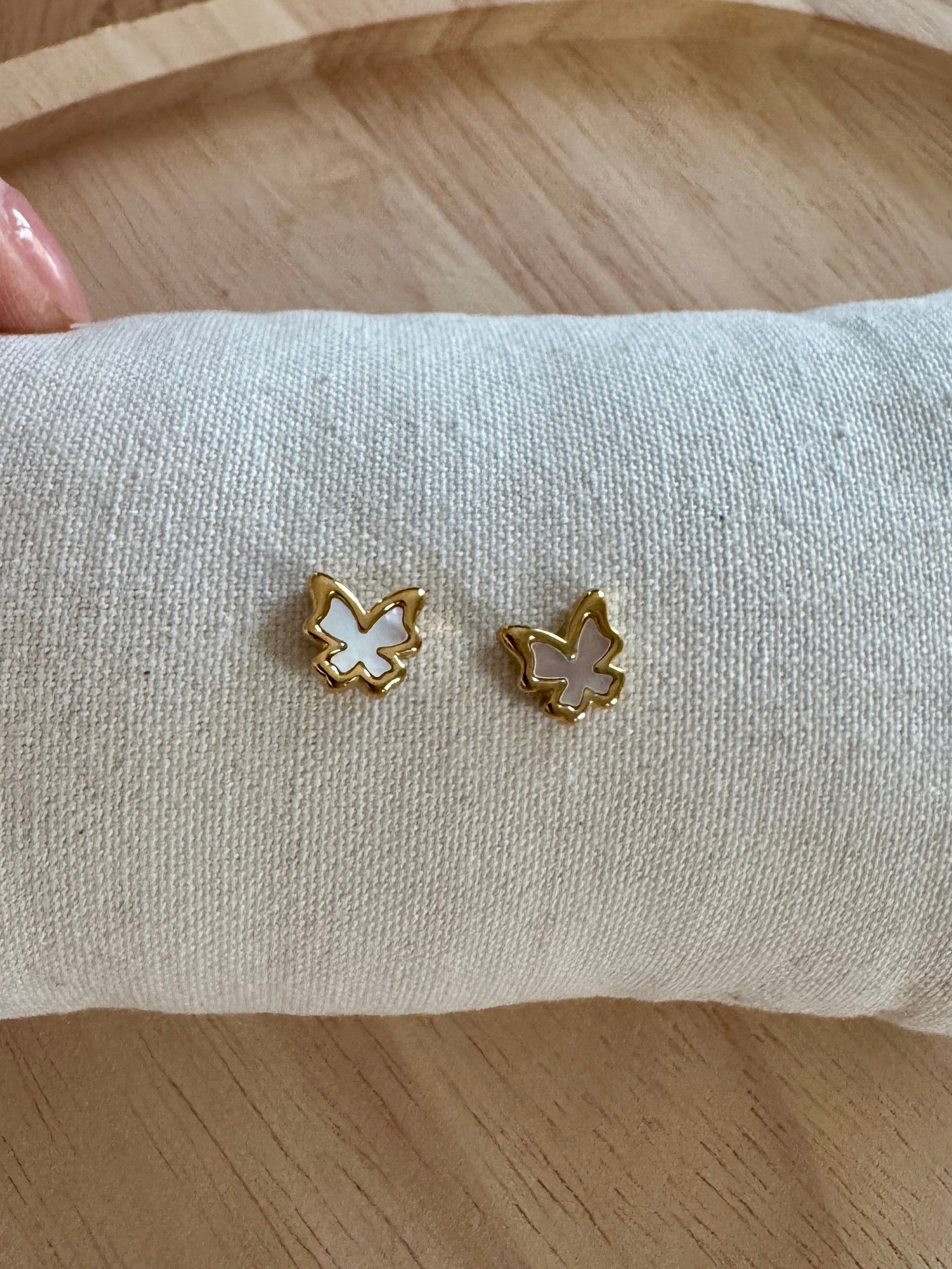 Puces d’oreilles « Nacre »
