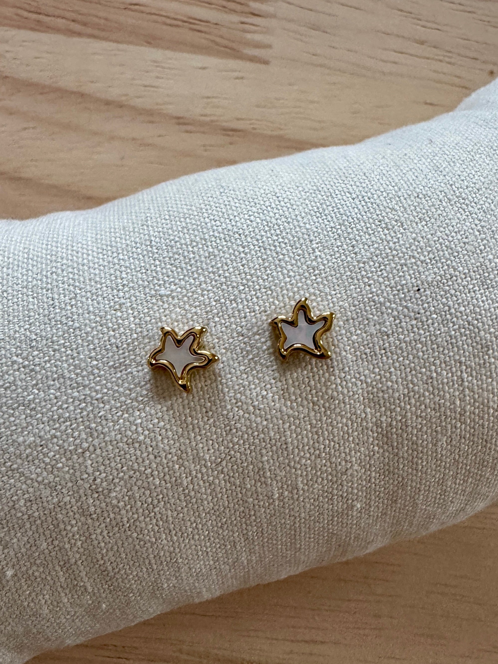 Puces d’oreilles « Nacre »