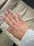 Bague « Vincianne » acier argenté