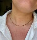 Collier « Blandine » rouge
