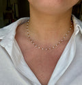 Collier « Blandine » blanc