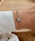 Bracelet « Séraphine » acier argenté