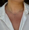 Collier « Yvonne » acier argenté
