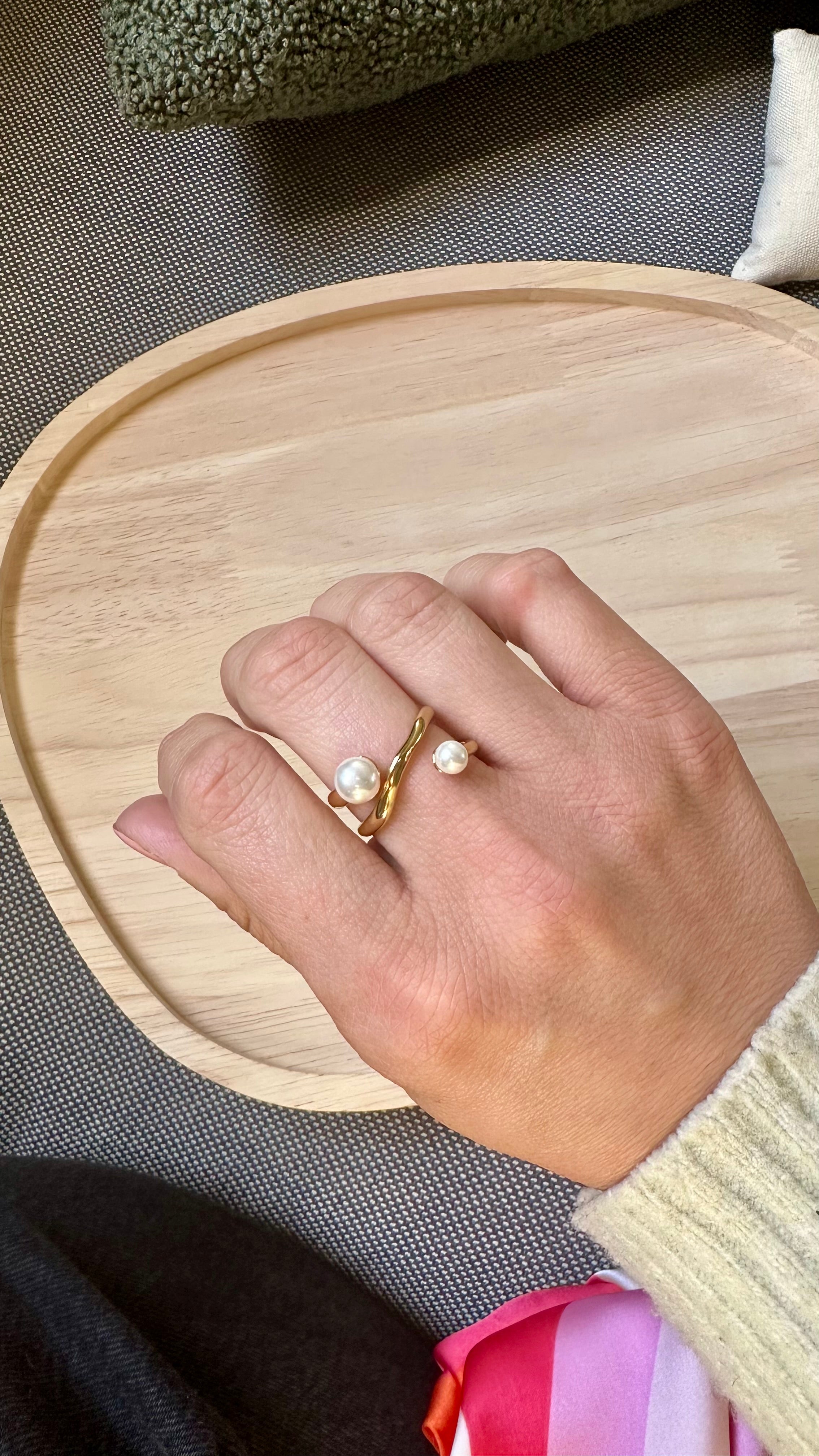 Bague ajustable « Vamé »